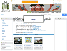 Tablet Screenshot of jacketflap.com